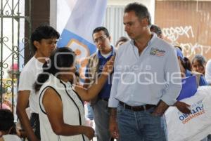 PABLO RODRIGUEZ  CANDIDATO DISTRITO 14 PUEBLA UNIDA EN COLONIA 16 DE SEPTIEMBRE