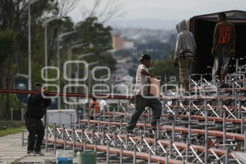 INSTALACIÓN ESCENARIO TONY GALI