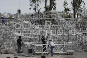 INSTALACIÓN ESCENARIO TONY GALI