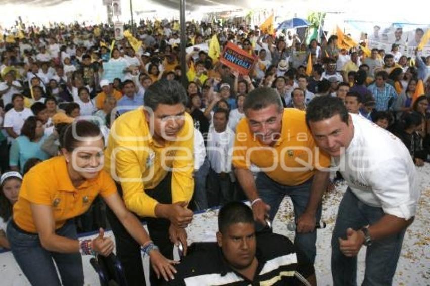 CAMPAÑAS . TONY GALI . TOTIMEHUACÁN