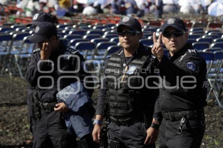 SEGURIDAD. CIERRE DE CAMPAÑA TONY GALI