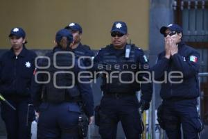 SEGURIDAD CIERRE DE CAMPAÑA AGÜERA