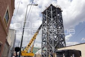 CONTINÚAN TRABAJOS EN EL TELEFÉRICO