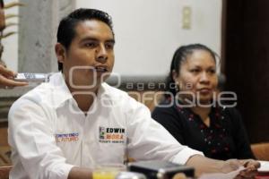 EDWIN MORA. CANDIDATO CHOLULA PUEBLA UNIDA