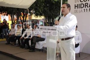 INICIA PAVIMENTACIÓN CON CONCRETO HIDRÁULICO 11 NORTE SUR