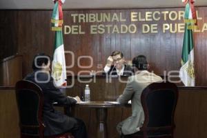 SESIÓN TRIBUNAL ELECTORAL DEL ESTADO