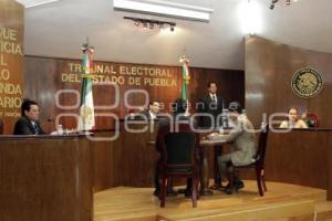 SESIÓN TRIBUNAL ELECTORAL DEL ESTADO