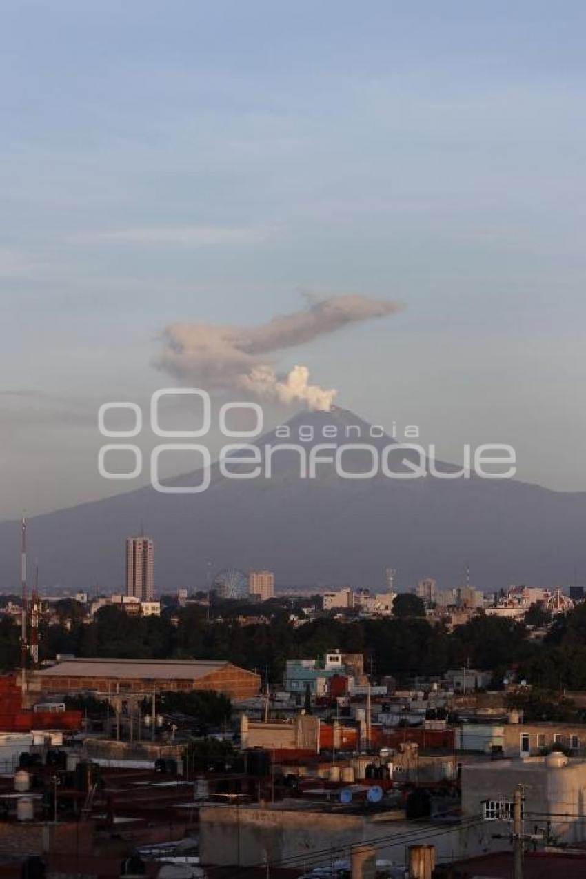 FUMAROLA. VOLCÁN POPOCATÉPETL