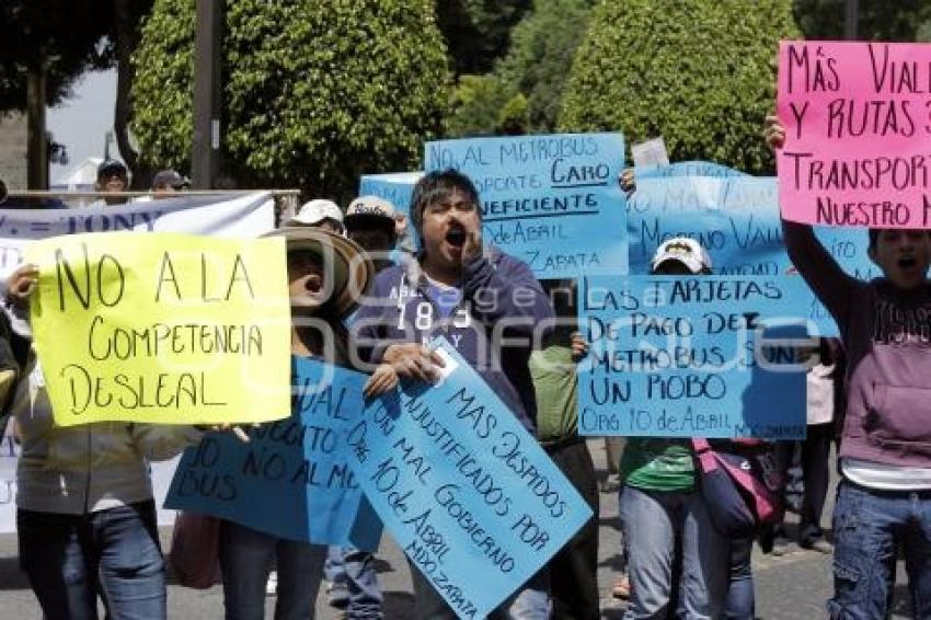 MANIFESTACIÓN TRANSPORTISTAS