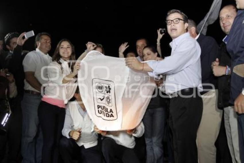 FINALIZA CAMPAÑA TONY GALI