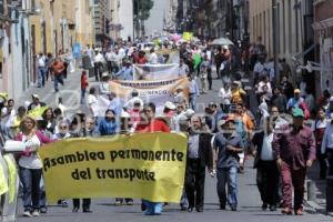 MANIFESTACIÓN TRANSPORTISTAS