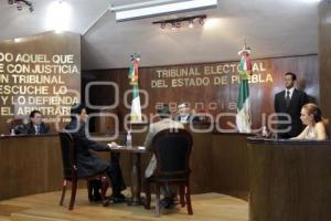 SESIÓN TRIBUNAL ELECTORAL DEL ESTADO