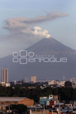 FUMAROLA. VOLCÁN POPOCATÉPETL