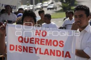 TRANSPORTISTAS CONTRA LA LÍNEA DOS DE RUTA