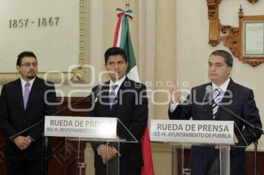 DAN A CONCER ACUERDOS ENTRE IEE Y EL AYUNTAMIENTO