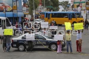 MANIFESTACIÓN CONTRA RUTA