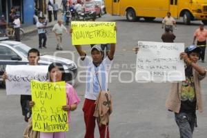 MANIFESTACIÓN CONTRA RUTA