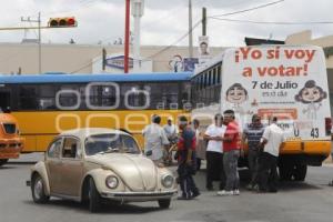 MANIFESTACIÓN CONTRA RUTA