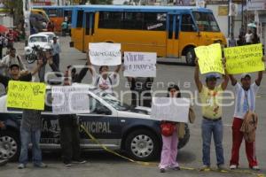 MANIFESTACIÓN CONTRA RUTA