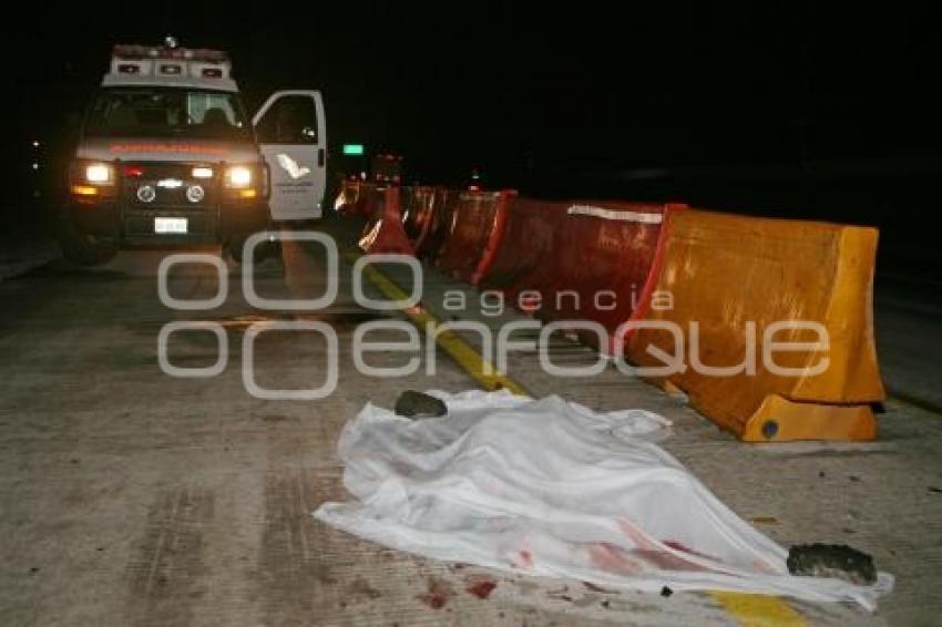 ATROPELLADO EN AUTOPISTA
