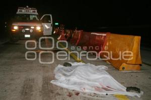 ATROPELLADO EN AUTOPISTA