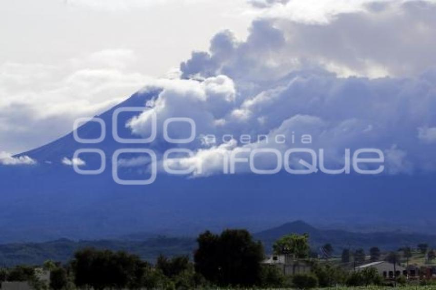 AUMENTA POPOCATÉPETL ALERTA A AMARILLO FASE 3