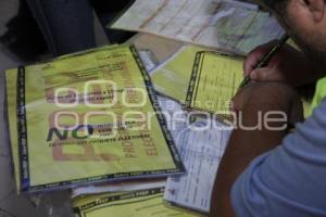 LLEGAN PAQUETES ELECTORALES A OFICINAS DISTRITALES