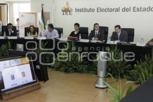 REANUDAN SESIÓN PERMANENTE EN EL IEE