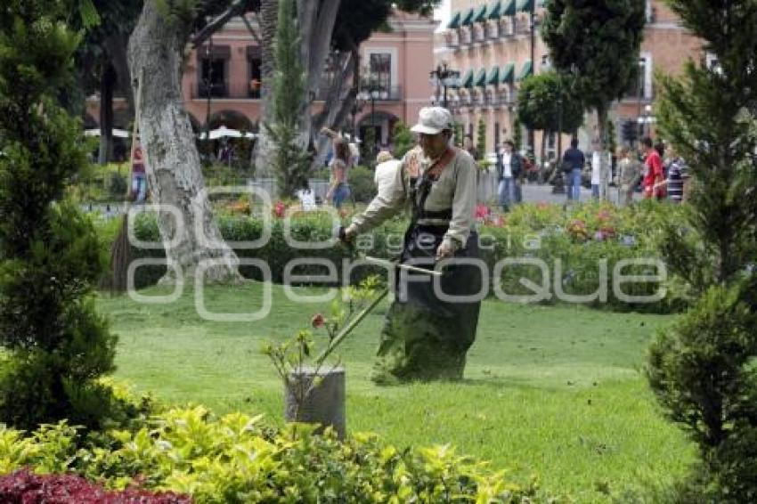 VIDA COTIDIANA. ZÓCALO