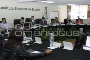 REANUDAN SESIÓN PERMANENTE EN EL IEE