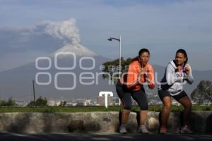 FUMAROLA DEL VOLCÁN POPOCATÉPETL