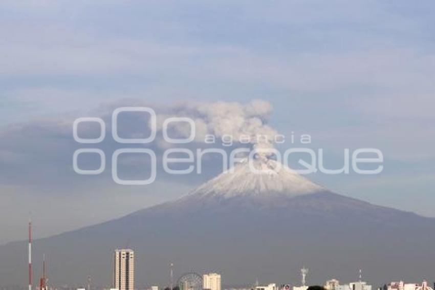 FUMAROLA. VOLCÁN POPOCATÉPETL