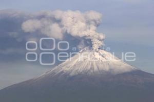 FUMAROLA. VOLCÁN POPOCATÉPETL