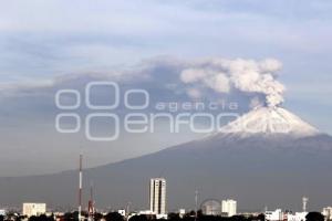 FUMAROLA. VOLCÁN POPOCATÉPETL