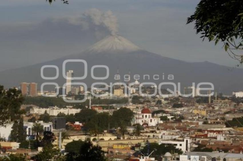 FUMAROLA DEL VOLCÁN POPOCATÉPETL