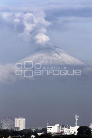 FUMAROLA. VOLCÁN POPOCATÉPETL