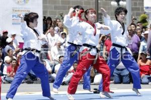 DEMOSTRACIÓN DE LA SELECCIÓN COREANA DE TAE KWON DO