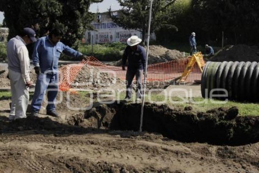 OBRAS DE DRENAJE EN NACIONAL Y MARGARITAS