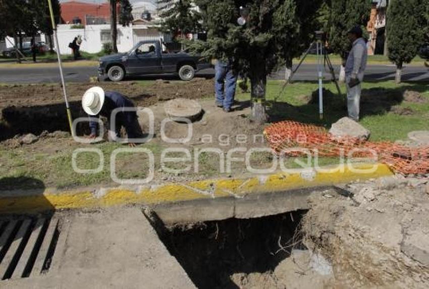 OBRAS DE DRENAJE EN NACIONAL Y MARGARITAS