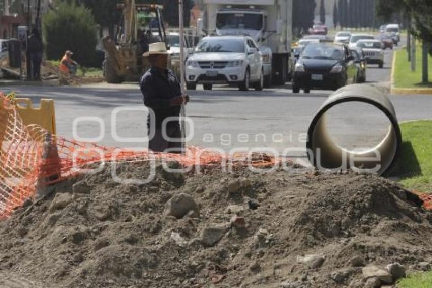 OBRAS DE DRENAJE EN NACIONAL Y MARGARITAS