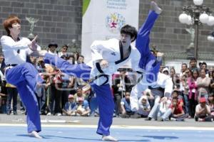 DEMOSTRACIÓN DE LA SELECCIÓN COREANA DE TAE KWON DO