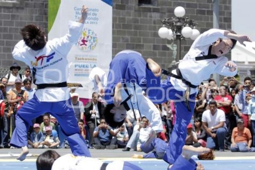 DEMOSTRACIÓN DE LA SELECCIÓN COREANA DE TAE KWON DO