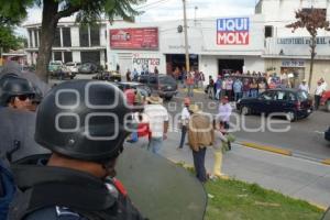 DESALOJAN A MANIFESTANTES DEL IEE