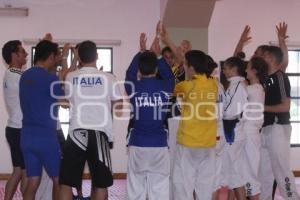 ENTRENAMIENTO SELECCIÓN ITALIANA DE TAEKWONDO