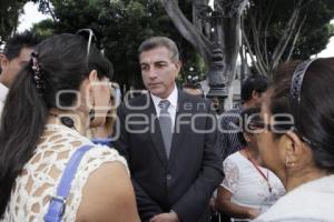 TONY GALI EN EL ZÓCALO DE LA CIUDAD