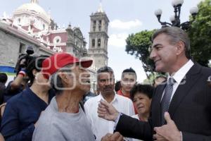 TONY GALI EN EL ZÓCALO DE LA CIUDAD