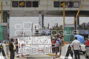 BLOQUEO AUTOPISTA . ELECCIONES