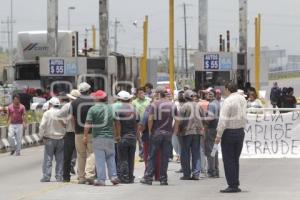 BLOQUEO AUTOPISTA . ELECCIONES