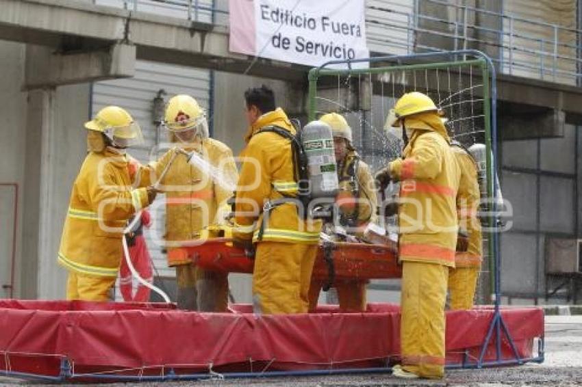 SIMULACRO DE EMERGENCIA BASF QUIMICA