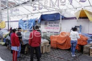 SE REUBICAN COMERCIANTES DEL MERCADO 5 DE MAYO